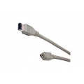 IEEE1394 (Fire Wire) 4 Pin to 6 Pin to 4 Pin 1394 Cable L 6 ft